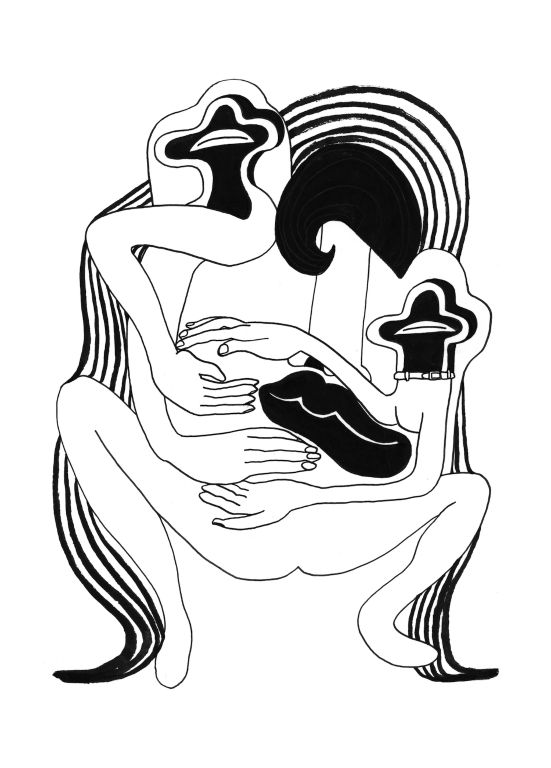 Ink on 9 x 11 illustration paper - 2015